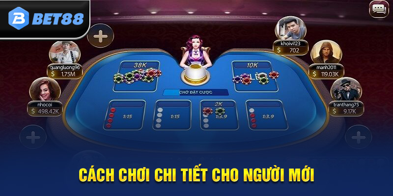 Cách chơi xóc đĩa BET88